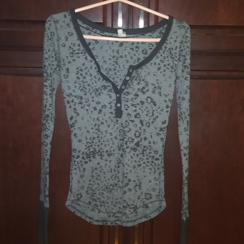 Free people light thermal like top